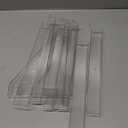 BOHOIDEE 7 Layers Clear Display Shelf for Funko Bitty Pop, Acrylic Figure Display Stand Toys Stand for Mini Collectible Toys