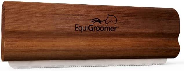 EasyGroomer Deshedding Brush for Dogs & Cats Undercoat Grooming Tool for Short & Long Hair, Removes Loose Fur & Dirt, Reduces Shedding for Small & Large Pets, Mahogany