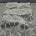 Yangest Silver Grey Throw Pillow Cover Wavy Cushion Cover Modern Zippered Rectangular Pillowcase for Sofa Couch Bedroom Living Room Home Decorative, 12x20 Inch