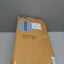 TRIROCKS Set of 3 Decorative Hanging Lantern 19'' High Vintage Metal Candle Holder with Tempered Glass Perfect for Living Room Garden Yard Patio Parties Events Indoors Outdoors (Black)