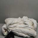 Electric Heated Blanket Twin Size - 62"x84", Soft Flannel Heating Blanket, 10 Heating Levels, 1-12 H Auto Shut Off, Breathable Warm and Washable for Bed, White