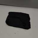 Ecavus Women's Oversized Nursing Shirts for Breastfeeding with Hidden Zipper Short Sleeves Side Splits Maternity Tops (Large, Black)