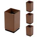 Risbay 4 Pack 2 inch Bed Risers,Furniture Table Sofa Lift,Furniture Risers,Heavy Duty Square Supports with Felt Pad-Support 1100 LBS Per Leg-Brown(Width 1.6"-Adds 2" Height) : Tools & Home Improvement