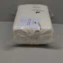 Queen Duvet Cover Set White - 100% Cotton Gauze Duvet Cover Breathable & Lightweight with Two Pillow Shams - Elegant 4-Layer Muslin Comforter Cover Set with No-Tie Italian Design 92x88