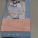 DLseego Protective Hard Case for Nintendo Switch 2 (2025), Slim PC Grip Cover for Joy Con, Detachable JoyCon Controller Protectors-Shockproof & Scratch-Resistant Console Shell, 6 Thumb Grips - White