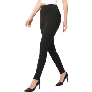 AFITNE Women's Yoga Dress Pants 2025 Fall Skinny Pull On Work Pants Stretchy Slim Fit Leg Office Casual Slacks (X-Large)