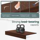 Wire Shelf Covers, Wire Shelf Covers for Pantry, Wardrobes, and Wire Racks, Creating a Clean and Smooth Appearance That Does Not Require Assembly, Prevents Scratches, Easy to Clean