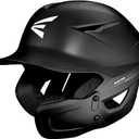 Easton | PRO MAX Baseball Batting Helmet | Reversible Jaw Guard Included | Matte | Multiple Sizes & Colors (M / L (6 5/8 - 7 1/4), Black)