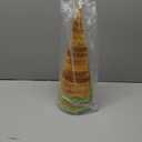 Ireer 12 Pcs Christmas Velvet Trees Set Various Size Velvet Cone Modern Decorations Indoor Table Tree Centerpiece Minimalist Xmas Holiday Winter Home Decor (Colorful)