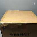 WERMAH Garden Hose Reel Cart, Heavy Duty Metal w/2 Wheels, Holds 230ft 5/8"