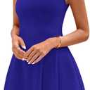 PRETTYGARDEN Summer Dresses for Women 2026 Elegant Classy Spring A Line Business Casual Work Graduation Cocktail Short Dress (Blue, XL)