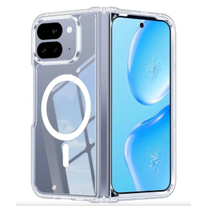 Fntcase for Google Pixel 10 Pro Fold Case Clear Magnetic Shockproof Military Grade Cover