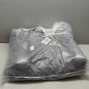 Hollypet Fluffy Dog Cat Bed Pet Couch Beds Plush Soft Warming Washable Puppy Bed for Small Medium Dogs and Large Cats, Gray, 24" L x 18" W x 10" Th