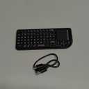 Mini Keyboard with Touchpad, Mini Bluetooth Keyboard, 2.4G Ultra-Thin Handheld Wireless Portable, Suitable for PC/Tablet/TV/Smartphone, Suitable for Travel, Office and Home Use Rechargeable