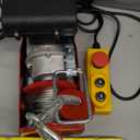 VEVOR Electric Hoist with Remote Control, 440 lbs Material Handling Tool, 110V Electric Hoist with 14ft Remote Control for Factories, Warehouses, Construction Site, Attic