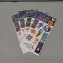 4 Sheet Fruille Sensory Stickers Autocollants Sensoricls