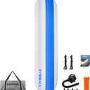 Inflatable Boat Fenders for Docking Boat Bumpers with 600W Electric Pump, 5FT/6FT/10FT Heavy Duty PVC Dock Bumpers Fenders 1 Pack for Fishing Boats, Pontoon, Jet Skis, Yachts, Floating Dock
