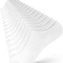 wernies No Show Socks Women - 8 Pairs Ankle Socks for Women, Low Cut Socks Short Cotton Socks, Invisible Casual Socks, 5-8, Mix of Colors-003（8 Pairs/16 Pieces）