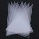 2 x HAZOULEN 200-Piece Clear Cello Treat Bags Popcorn Candy Bags with Twist Ties, 12" x 6.5"