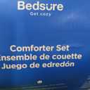 Bedsure Queen Comforter Set, Orange Soft Prewashed Bedding for All Seasons, 3 Pieces GentleSoft™ Bed Set, 1 Lightweight Comforter (90"x90") and 2 Pillowcases (20"x26")