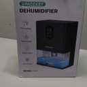 SANVINDER Dehumidifiers for Home, 25oz Dehumidifier for Bedroom with Auto-off, Ultra Quiet Energy Saving for Bathroom Closet Wardrobe Office RV (285sq.ft) (black)