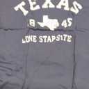 Texas TX T-Shirt Vintage Sports Design Texan Tee T-Shirt M, Navy Blue