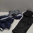 Real Essentials 3 Pack: Boys' Mesh Open Bottom Active Sweatpants with Pockets & Drawstring, XL(16-18)