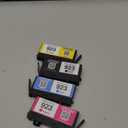 923 Ink Cartridges for HP Printers Compatible for HP 923 Ink Cartridges HP923 for HP Officejet Pro 8130e 8120e 8135e 8139e 8120e 8125e Printers (4 Pack 923 Ink Black Cyan Magenta Yellow Without Chip)