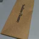 Solino Home Linen Table Runner 48 Inches - 100% Pure Linen Multicolor Palm Beach Stripe Farmhouse Table Runner 14 x 48 Inch Ideal for Dresser and Coffee Tables, Spring, Easter