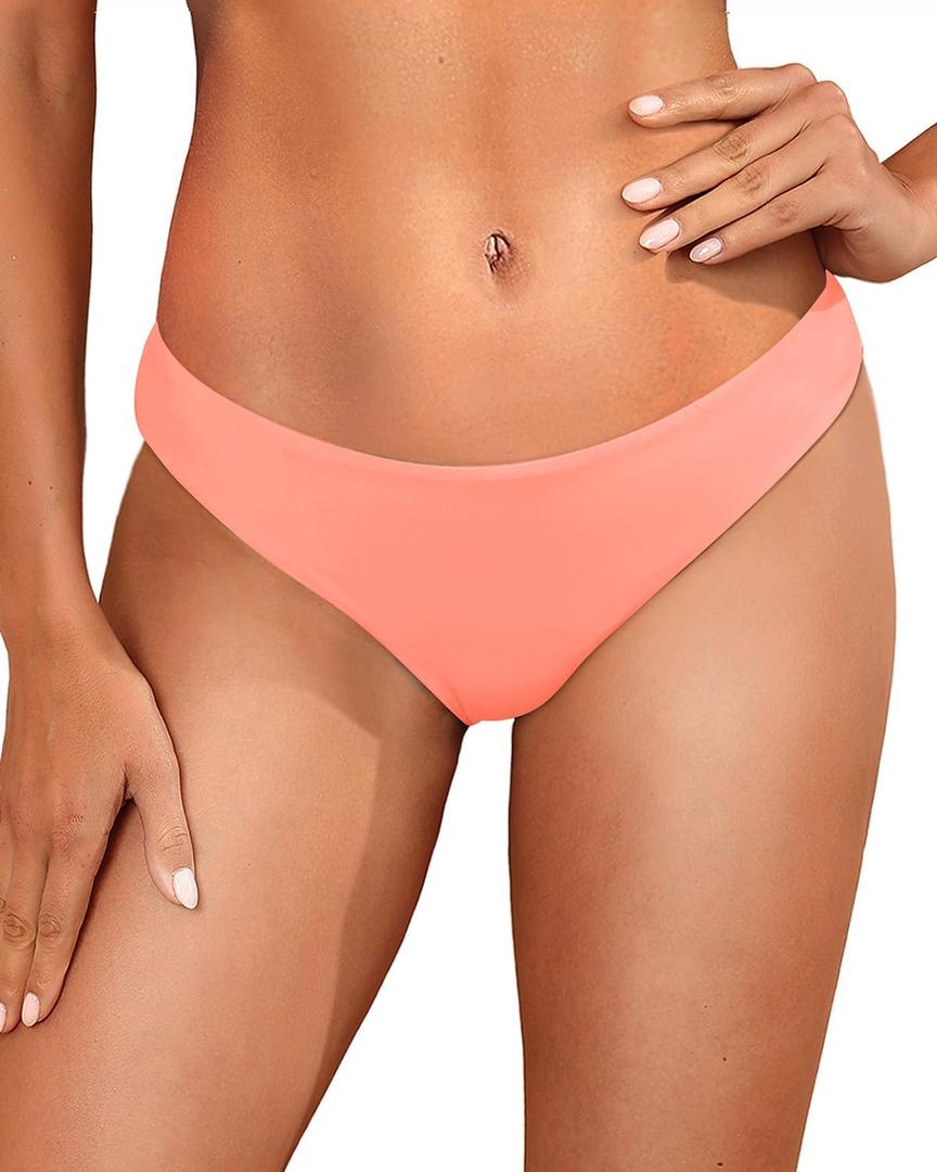 Tempt Me Women Low Rise Bikini Bottoms - Moderate Coverage Bathing Suit Bottoms Low Waisted Swimsuit Bottoms Brief 2025