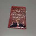 4 x Funny Trump Christmas Card, Holiday Greeting Card Humor Gift for Family and Friends  Hilarious & Heartfelt Xmas Card for Dad, Mom, Husband, Wife, or Colleagues  Premium Quality, Perfect for Christmas or Unique Gift