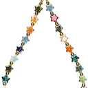 Phone Charm Lanyard Chain String Cute Cell Phone Wrist Strap Bracelet for Women Girls (Stars)