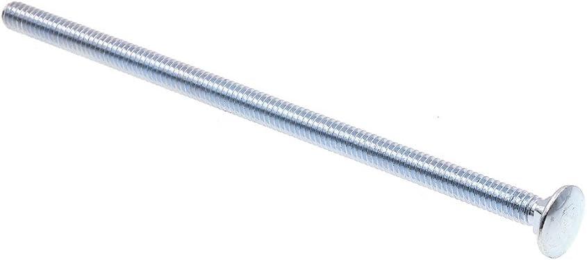 Prime-Line 9062642 Carriage Bolts, 1/4 in.-20 X 5-1/2 in., A307 Grade A Zinc Plated Steel (50 Pack)