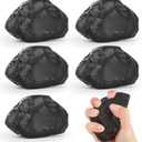 Stress Balls for Adults Kids 5 Packs Stone Foam Squeeze Balls Bulk Stress Relief Balls Squeeze Toys Appreciation Gifts for Employees Teachers Party Favors Gift Bag Fillers