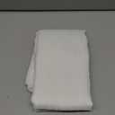 No. 918 Erica Crushed Sheer Voile Rod Pocket Curtain Panel, 51" x 95", White