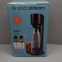SodaStream Gaia Sparkling Water Maker, Black, Value Pack