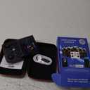 r36pro Retro Handheld Game Console Linux System 128G Card 20000+ Game,Portable Emulators Console 3.5 IPS Screen 30+ Emulators (Clear Black)