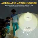 Sossi Motion Sensor Night Light Plug in 4 Pack,10-60Lm Stepless Dimming,3 Light Modes with Memory, Smart Night Lights Plug Into Wall Sensor, Dusk to Dawn Sensor for Bedroom, Toilet, Hallway, Kitchen