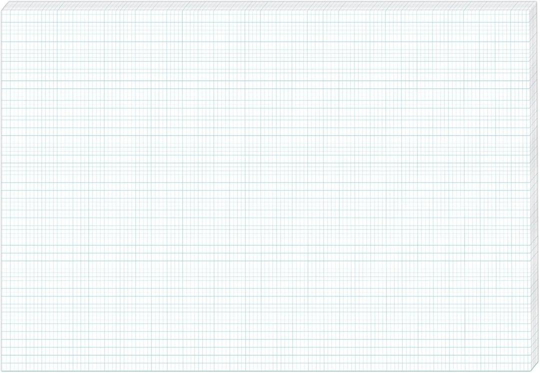 25 Sheets Large Graph Paper 24 X 36 Inch Graph Paper Pad 1 and 1/4inch Ruled Giant Grid Sheet Blueprint Drafting Pad for Engineering Architect Designer Mathematician