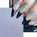 3 x 5 Sheets Halloween Spider Web Nail Stickers for Nail Art 3D Self-Adhesive Spider Web Nail Art Stickers White Black Silver Laser Gold Spider Nail Decals Holiday Nail Design Supplies for Women (W7)