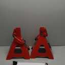 BIG RED T46002A Torin Steel Jack Stands: Double Locking, 6 Ton (12,000 lb) Capacity, Red, 1 Pair