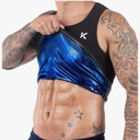 Kewlioo Men's Heat Trapping Pullover Sweat Enhancing Vest - Sauna Suit Shirt Compression Vest Shapewear Top for Gym Exercise Size S/M