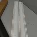KUZRZNH Double Row Ceiling Curtain Track System, White, 7.9ft (2.4m)