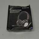 Voistek USB Headset with Microphone for PC Laptop, Wired Computer Headset with Noise Cancelling Mic, Mono Headphones with in-Line Control & Mic Mute for Work from Home, Office, Teams, Zoom, Skype