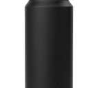ZULU Powerfill Pro 32oz Stainless Steel Water Bottle with Quick Fill Lid, Triple Walled Vacuum Insulated Metal, Leak Proof Locking Lid, Sip and Chug, Reusable BPA Free, Black