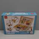 Lehoo Castle Kids Tool Set with Toolbox, Wooden Toys for 3 4 5 Years Old Boy Birthday Gift, Construction Play Tools, STEM Learning Toys for Preschooler, Pretend Play Gifts for Christmas