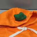 Warm Dog Winter Clothes Cute Fruit Dog Coat Hoodies Fleece Pet Dogs Costume Jacket for French Bulldog Chihuahua Ropa para Perro(Orange,XL)