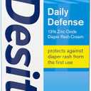 Desitin Daily Defense Baby Diaper Rash Cream with Zinc Oxide to Treat, Relieve & Prevent diaper rash, Hypoallergenic, Dye-, Phthalate- & Paraben-Free, 4 oz