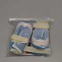 Dog Shoes for Large Dogs, Medium Dog Boots & Paw Protectors for Winter Snow, Waterproof Dog Booties for Hot Pavement, Hardwood Floors, for Rainy Blue Size 3 (#3(width 1.77 inch) for 31-38 lbs)