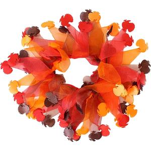 Midlee Thanksgiving Turkey Decorative Dog Collar (Large)